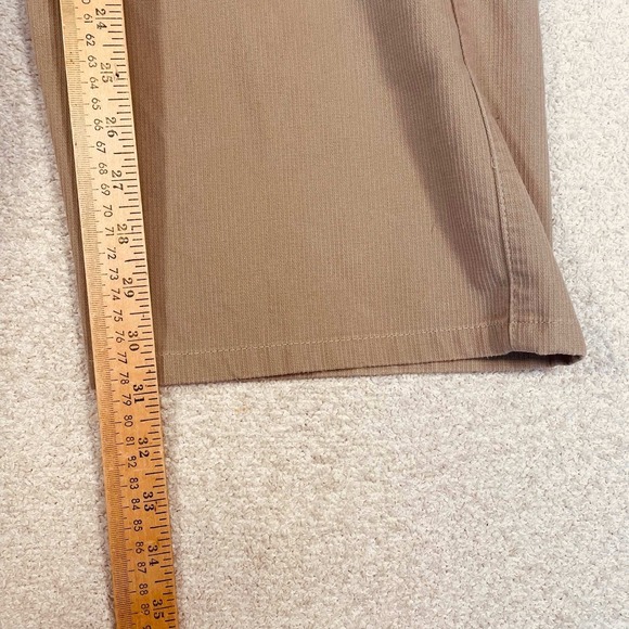 Vintage Levis Black Bat Wing Tag Mens Cargo 36x30 Pants Khaki Bedford Cord Y2K - Picture 7 of 9